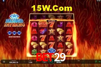 Interface moderna da plataforma Bet29